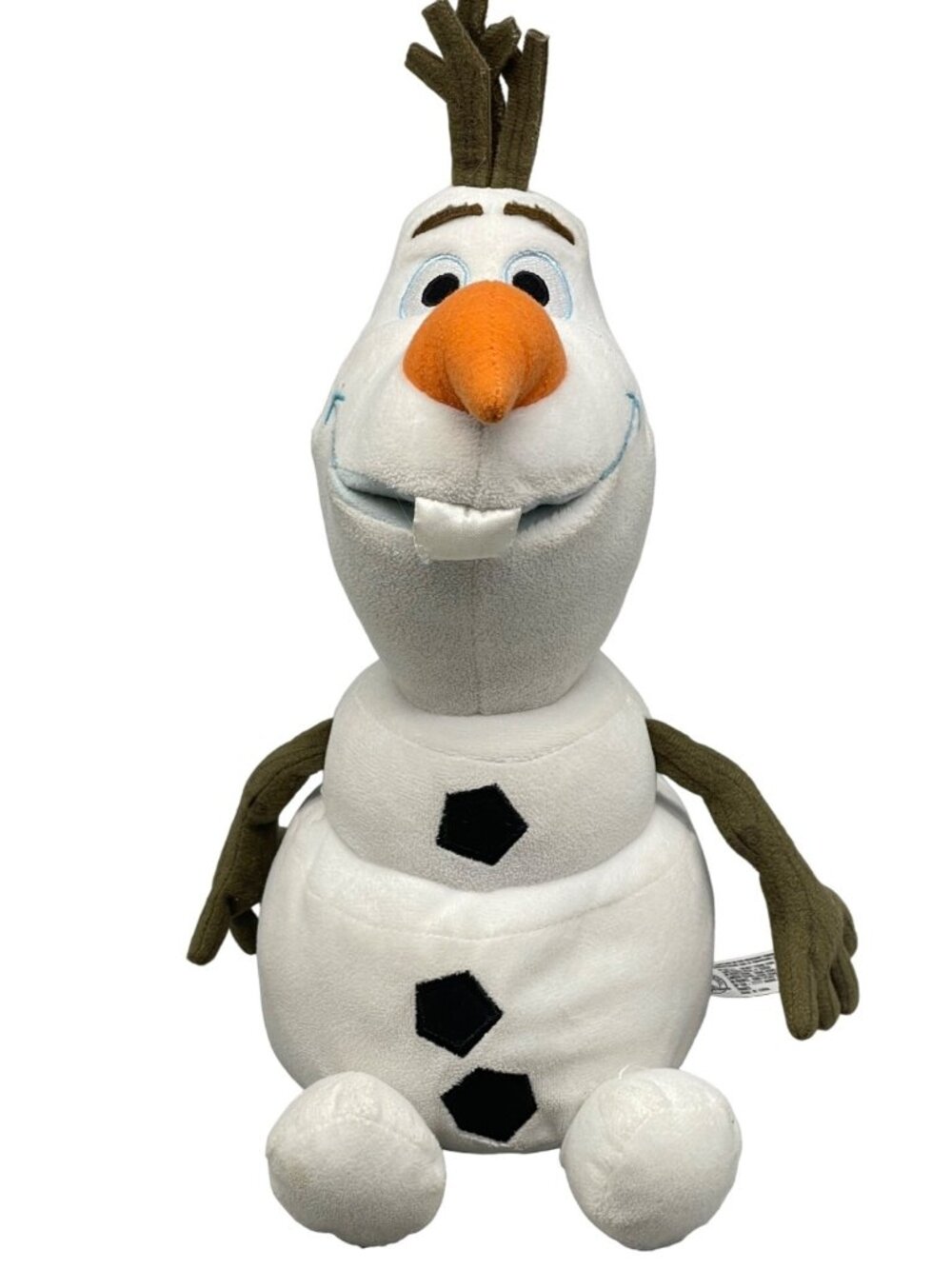 Olaf Frozen plush stuffed animal Disney Parks kids toy soft 11" white orange REA